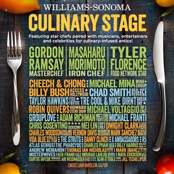 Bottlerock Ramsay Morimoto Florence To Headline Culinary Stage