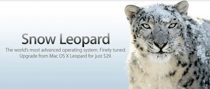 mac os snow leopard
