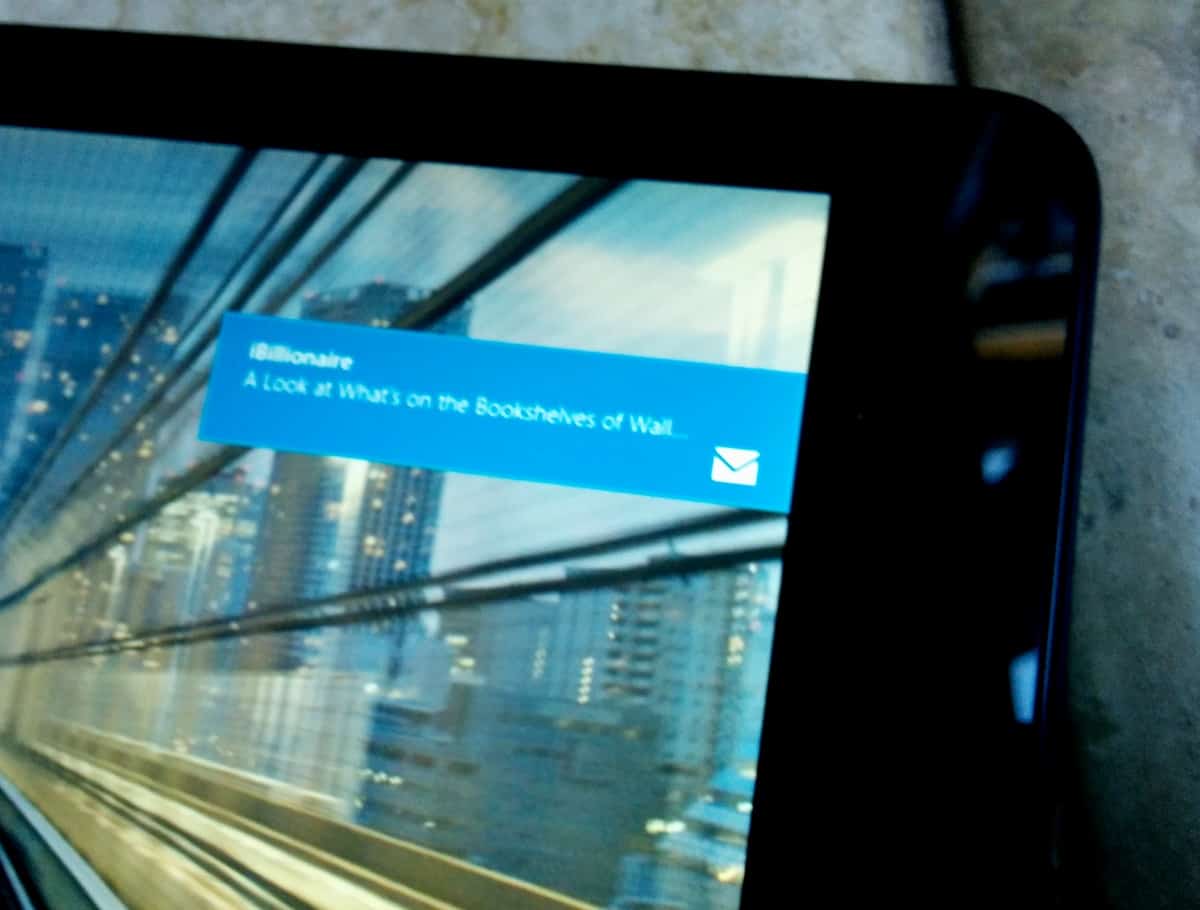 Where on earth is the Windows 8 notification system? | Stark Insider