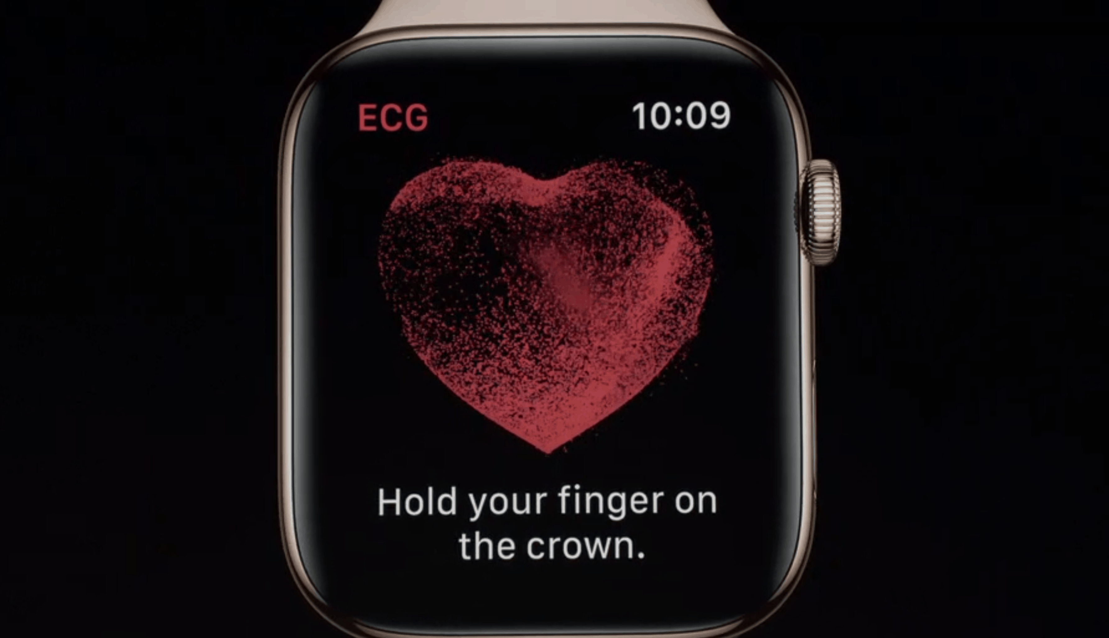 taking ecg on apple watch 4